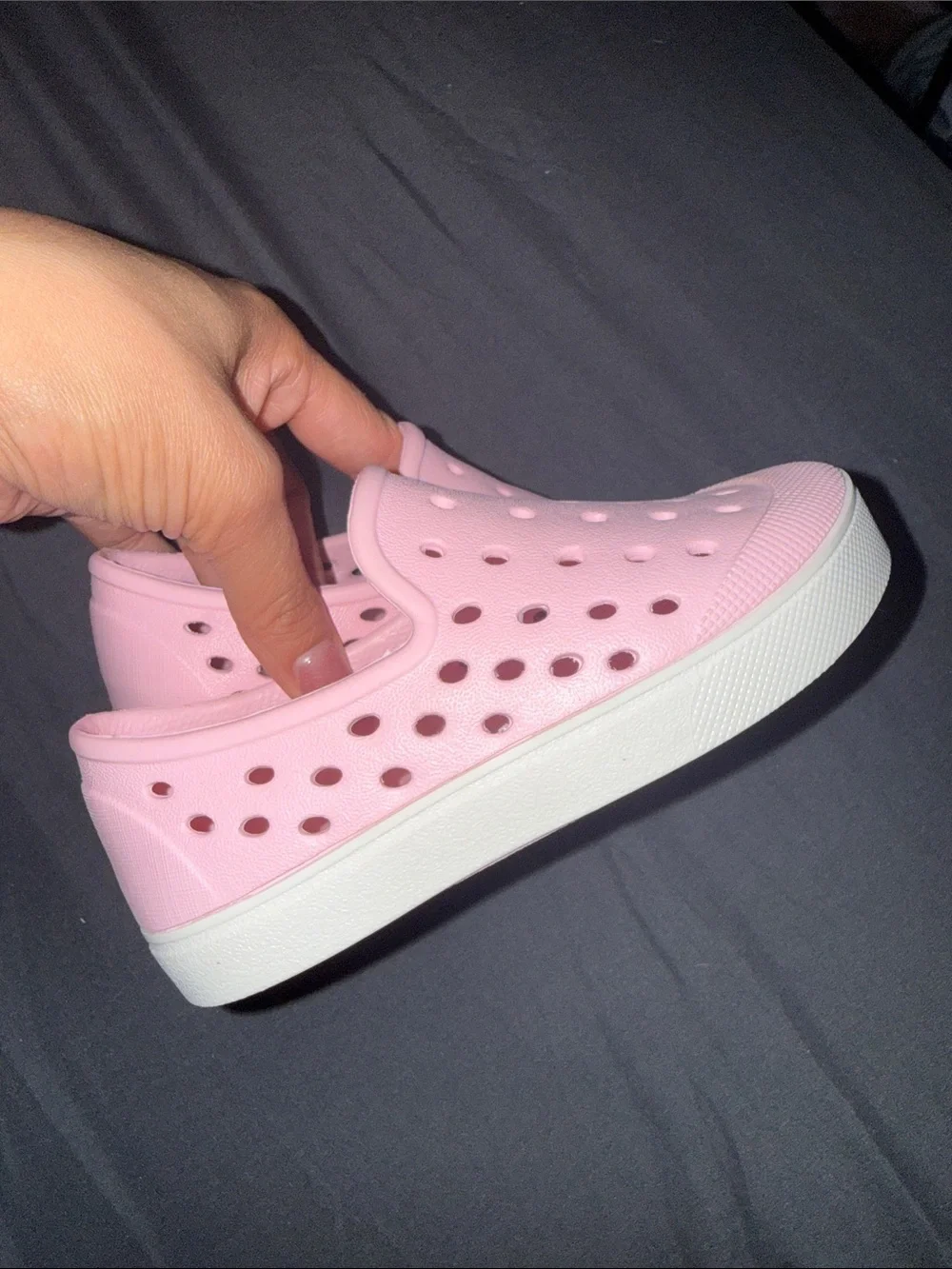 Old Navy Pink Slip-On Water Shoes for Kids